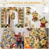 Decorative Flowers Christmas Ornaments Flower Artificial Earth Tones Valentines Fake For Decoration