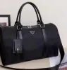 Черные модные сумки, большая вместительная дорожная сумка, ручная кладь, вещевые сумки, роскошная мужская дорожная сумка для багажа
