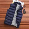 Hiver hommes vêtements gilet veste hommes automne chaud sans manches veste décontracté gilet mâle gilet vêtements haut vêtements d'extérieur 240125