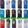 Personalizado Basquete Jersey Homens Crianças Juventude Oklahomas Shai Gilgeous-Alexander Cidade Chet Holmgren Trovão Luguentz Dort Jalen Williams Josh Giddey Isaiah Joe Jerseys