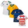 Maillot de RUGBY écossais, japon, Portugal, australie, zélande, chemise de rugby à domicile, t-shirt personnalisé, 240130