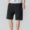 Calças masculinas verão respirável esportes shorts estudante basquete jogo adolescente calças memória espuma deslizamento meninos sleepers banda 13 grande