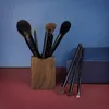 MyDestiny Luxury 10 pcs Professional Makeup Brush Set Ebony High Grade Soft Animal Squirrel Goat Hair 240131