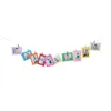 Party Decoration Po Frame Clip Wall Happy Birthday Banner Wedding Anniversary Decor Baby Shower 1st Picture Garland