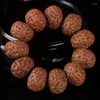 Pulsera de cuentas de un solo círculo Jingang Bodhi de ocho piezas con tocón de carne al por mayor