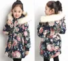 New Autumn Winter Girls Coat Cotton Girls Jacket Thick Fake Fur Warm Jackets For Girls Clothes Coat Casual Hooded Kids Outerwear8835982