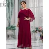 Plus Size Abend Party Prom Lange Türkei Dubai Kleidung Damen Plus Size Mesh A-Linie Pailletten Stickerei Abendkleid 240202