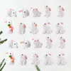 Garden Decorations 20 Pcs Dining Table Child Top Hat Fairy Gardens Miniatures Resin Ornament