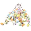 Dekorativa blommor 10 st påskgren Vase Filling Ornament Artificial Egg Party Supplies House Plants Gift Foam Picks Twig Garland