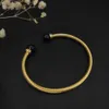 Luxe 3 mm kabel klassieke S925 sterling zilver zwarte onyx en verharde diamanten armband voor heren sieraden cadeau