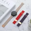 Watch Bands 20 22mm Magnetic Leather Wrist Strap For Garmin Vivoactive 3 4 HR Watchband Sq Active Move Venu 2 Plus Bracelet Band