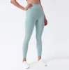 Lululemen Yoga Align Leggings Pants Women High Waist Pushup FitnessレギングソフトエラスティックヒップリフトTラインランニングトレーニング6688