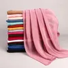 180x90CM musulman couleur unie plis rayé femmes Hijab mode surdimensionné châle écharpe prêt Turban foulard 240202