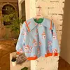 男の子の春のジャケットスウェットシャツドレスジーンズオーブラルフローラルパンツキッズ服240122