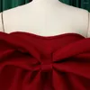 Women's Blouses Sexy Blouse & Shirts For Women Strapless Backless Big Bow Decorate Zipper Closure Elegant Evening Night Birthday Wear Tops