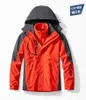 Giacche da caccia Giacca Fodera in pile rimovibile tre in uno Due pezzi Primavera-autunno-inverno Unisex Alpinismo Sci Abbigliamento da escursionismo