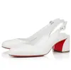 豪華な赤いデザイナーSo Jane Sling Sandals Shoes Patent Calf Leather High Heels Party Dress Wedding Slingback Lady Gladiator Sandalias EU35-43