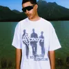 Mannen Streetwear Hip Hop T-shirt Oversized Grafische Retro Vintage Harajuku Losse Katoenen Tees Koreaanse Mode Y2k Esthetische Kleding 240126