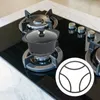 Mutfak Depolama Anti-Slip Braket Soba Aksesuarları Wok Gaz Yuvarlak Stand Elektrikli Izgara için Pot Yüzüğü Üzerinde Çalışma Üst Evrensel Değiştirme