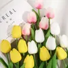 Decorative Flowers 5PCS 10PCS Tulip Artificial Flower Real Touch Bouquet PE Fake For Wedding Decoration Home Garden Decor