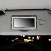 Interior Accessories Car Sun Visor Vanity Mirror Auto Makeup Self Adhesive Portable Glass With Rhinestones For Truck SUVs