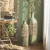 Vases Américain Rétro Vase Décoration Fer Lit Petit Déjeuner Fleur Boutique Maison Conteneur Sol