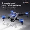 Drönare Ny RG108 RC DRONE 360 Hinder Undvikande HD Dual Camera Aerial Photography Brushless GPS Low Power Return Four Axis Aircraft YQ240211