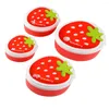 Geschirr, 4 Stück, entzückender Erdbeer-Muster-Lunchbox-Behälter
