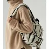 Sacs d'école Sac à dos en peluche Sen série féminine Imitation cheveux d'agneau femme collège étudiant classe voyage Shopping petit sac de livre