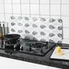 Tapetes de mesa cozinha fogão a gás defletor placa folha alumínio óleo respingo tela protetora para frito vegetal cozinhar acessórios kichen
