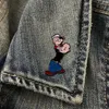 Broches bonitos emblemas de personagens animados emblemas acessórios de desenhos animados nostálgicos
