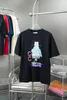 24SS Herren-T-Shirt, Designer-T-Shirt, reine Baumwolle, bestickt, kurzärmelig, Rundhals-Top, Damenmode, Luxus, kurzärmelig, Paar-T-Shirt 916