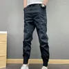 Herrbyxor last jogger pant män harajuku jeans casual harem denim koreansk hiphop sweatpants manliga byxor overaller y2k