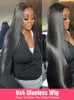 Glueless Preplucked Human Hair Wigs Ready To Wear And Go Straight 136 HD Lace Frontal Wig On Sale Clearance Pre Cut 240127