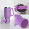 40oz Mug Tumbler With Handle Insulated Lids Straw Stainless Steel Coffee Termos Cup for Travel Thermal 240129