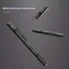 Multifunctional Tactical Self-Defense Pen Fragile Window Breaker Ballpoint Pen With 100LM Flashlight EDC Outdoor Survival Tool 240123