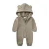 Baby Winter Clothes born Bear Jumpsuit For Girls From 0 To 6 12 18 24 Months Stuff Kids Overalls Cotton Boys Outfit Bodysuits 240127