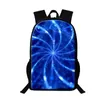 Backpack Abstract Blue Series School Bags For Girls Boys Teenagers Women Men Travel Backpacks Large Capacity Book Bag