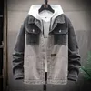 Herren Denim Jacke Jugend Trend Bomber Jacke Jungen Große Größe Frühling Und Herbst Denim Casual Straße Hochwertige Kleidung 240202