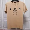 23SS 디자이너 최신 티셔츠 남성 남성 티셔츠 셔츠 편지 편지 인쇄 짧은 슬리브 라운드 넥 코튼 티 플러스 크기 S-4XL