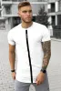 Été Mâle T-shirt Soie Soie T-shirt O-cou Court Jogging Hommes Chemises T-shirts Sik Chemise Hommes T-Shirts Hauts T-shirts