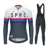 Bicicleta Team Cycling Jersey Set Autumn Long Rleeve Ropa Ciclismo Men Rower Clothing Suit Mtb Road Rower MAILLOT 240202