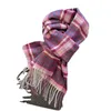 Haute qualité 100% laine écharpe femme mode classique doux cachemire silencieux femmes chaud thermique châle extérieur automne hiver 240123