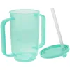 Water Bottles Adult Sippy Cup 2 Handles Plastic Mug Drinking Disabled Elderly Spill Proof Dysphagia Parkinsons Aids Living