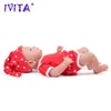 IVITA WG1512 14Inch 1,65 kg Full Body Silicone Bebe Reborn Doll Coco Soft Dolls Realistic Girl Baby Diy Blomma Toys for Children 240131