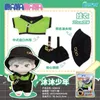 Moda boneca roupas padrão dos desenhos animados chapéu mochila saco uniforme algodão bonecas de pelúcia jogando casa brinquedo diy boneca acessórios 240123