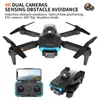 Drones A8 Pro Drone 4K 5G GPS professionnel HD photographie aérienne évitement d'obstacles UAV hélicoptère à quatre rotors RC Distance 5000M drone YQ240211