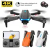 Drones Transfrontalier E99pro drone 4k HD photographie aérienne double caméra K3 quadrirotor trois côtés évitement d'obstacles télécommande aircr YQ240213