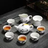 6 tazze di porcellana fatta a mano smaltata colore Kung Fu set da tè tè Zen salute teaset teiera di grande capacità tazza da tè caffettiera tazze di caffè 240124