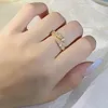 Ring 3 Färgstorlek 8 Ringar 12 Style Jewelry Lover Ring Serpentii 18K Gold Silver Plated Rings Letter Smycken Jewlry Sizer 6 7 8 9 Versatil smycken Ring Set Gift Gift